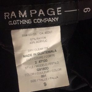 Rampage dress pants